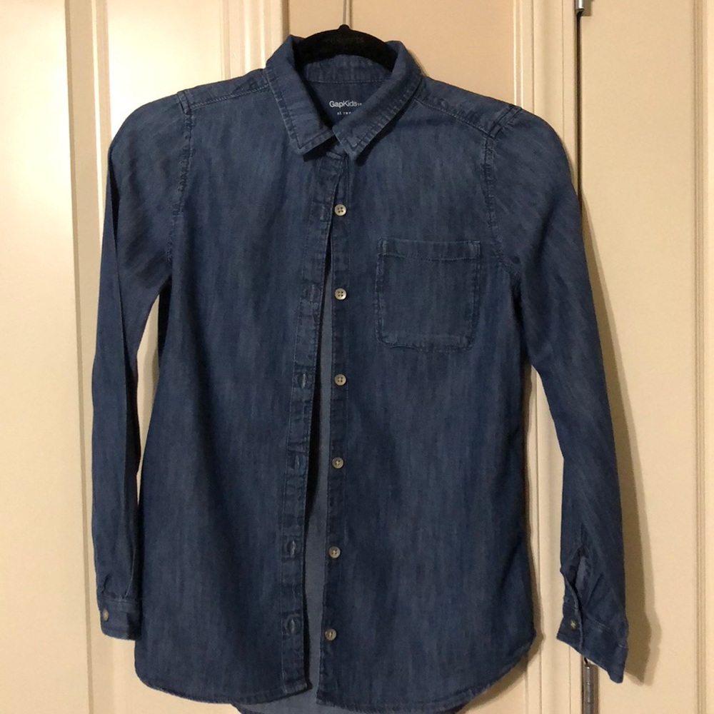 Girls Gap 1969 Denim Shirt